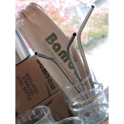 Zero-waste stainless steel straws | Madame Framboise
