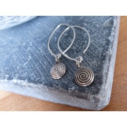 Boucles d'oreilles en argent - Madame Framboise