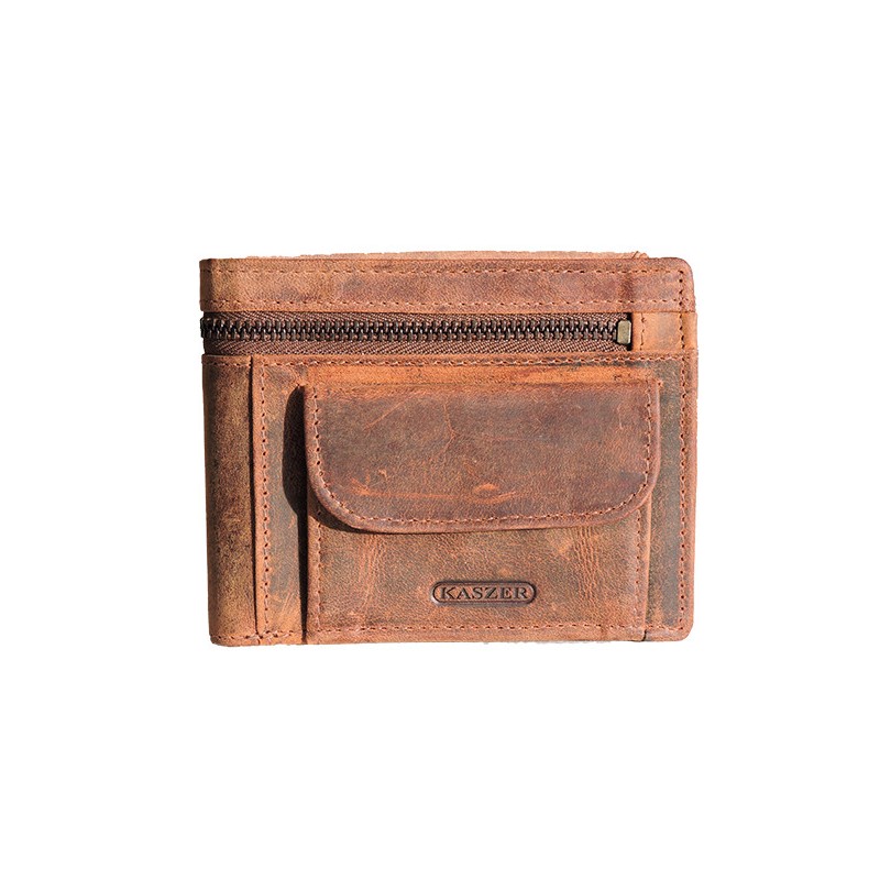 Men's leather wallet KASZER | Madame Framboise
