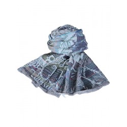 Organic cotton scarf Létol - Opaline | Madame Framboise