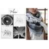 Cotton voile scarf Caelina - Maëva | Madame Framboise