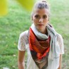 Cotton voile scarf Caelina - Clémence | Madame Framboise