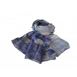 Organic cotton scarf Létol - Blauve | Madame Framboise