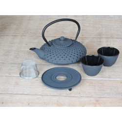 Grey cast iron teapot | Madame Framboise