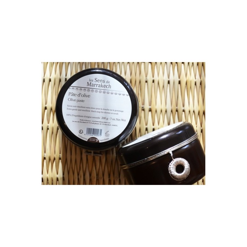 Natural black soap 200 ml | Madame Framboise