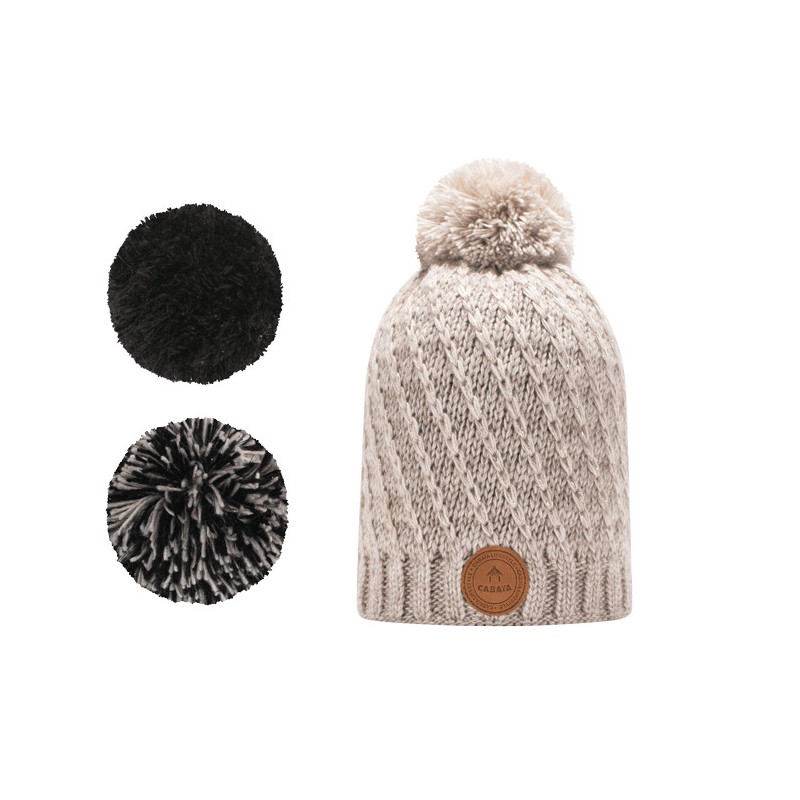 Cabaia beanie - Chapman Cream Lurex | Madame Framboise