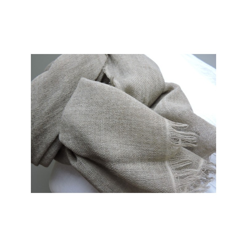 Foulard aspect lin naturel - Miss Terre | Madame Framboise