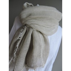 Foulard beige 100% modal  - Miss Terre | Madame Framboise