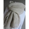 Beige scarf 100% modal - Miss Terre | Madame Framboise