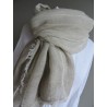 Foulard beige 100% modal  - Miss Terre | Madame Framboise