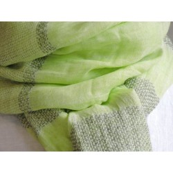 Lime green scarf - Miss Terre | Madame Framboise