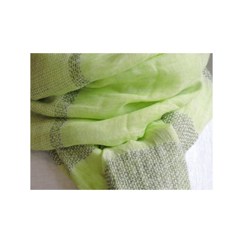 Foulard vert citron - Miss Terre | Madame Framboise