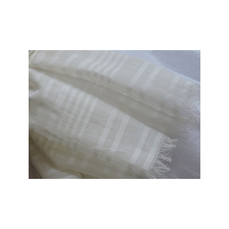 Ivory scarf - Miss Terre | Madame Framboise