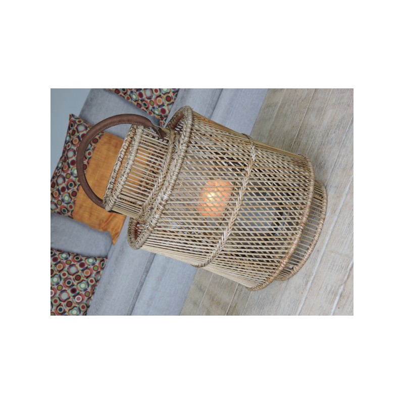 Bamboo/rattan lantern | Madame Framboise