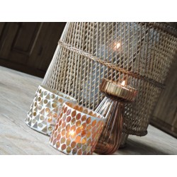 Glass candle jar - Ambre | Madame Framboise