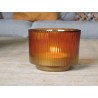 Glass candle jar - Orange | Madame Framboise