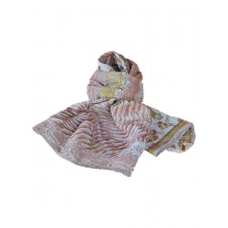 Organic cotton scarf Létol - Chaï Latte | Madame Framboise