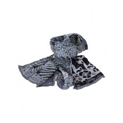 Foulard en coton bio Létol - Graphite | Madame Framboise