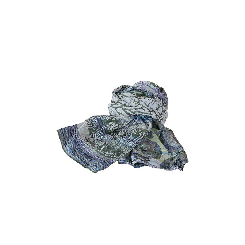 Foulard en coton bio Létol - Menthe | Menthe