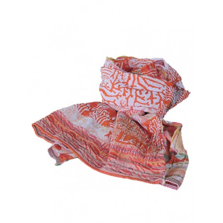 Foulard en coton bio Létol - Spritz | Madame Framboise Foulard en coton bio Létol - Spritz | Madame Framboise