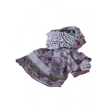 Foulard en coton bio Létol - Tourmaline | Madame Framboise