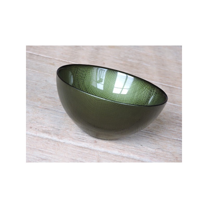 Glass bowl - Green | Madame Framboise