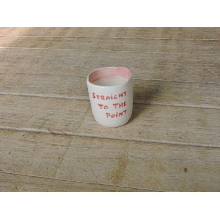 Porcelain cup - Red -01 | Madame Framboise