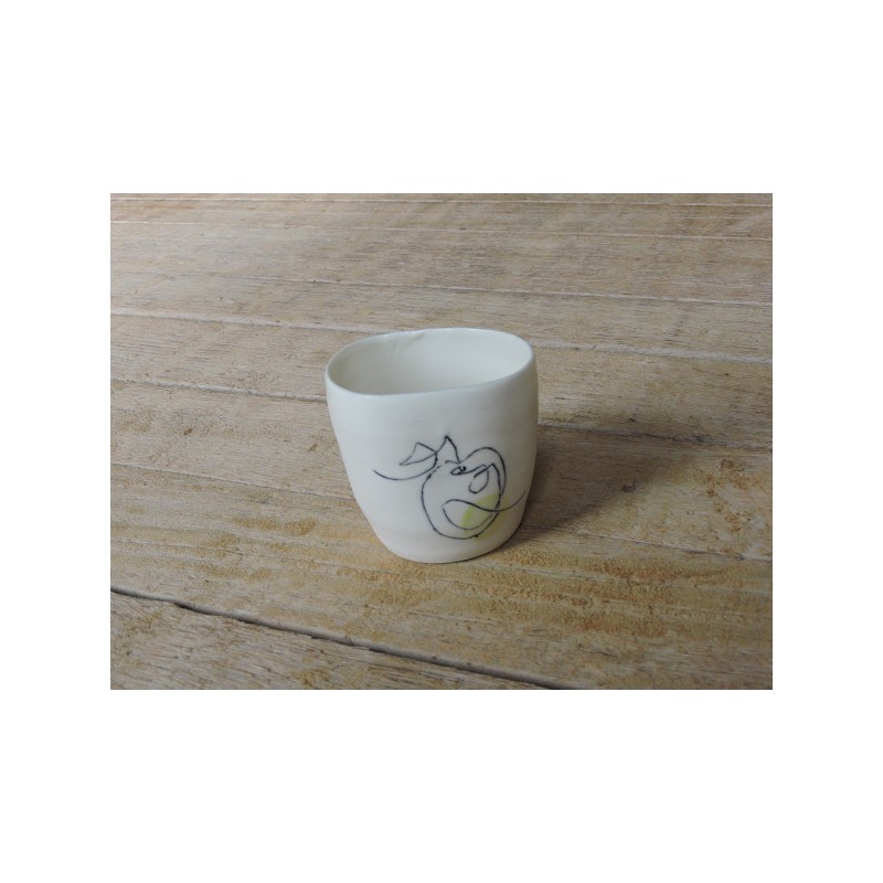 Porcelain cup - Apple | Madame Framboise
