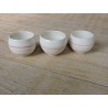 Set of 3 porcelain cups | Madame Framboise