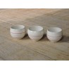 Set of 3 porcelain cups | Madame Framboise