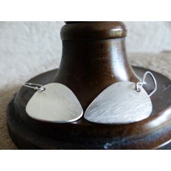 Boucles d'oreilles argent massif - Madame Framboise