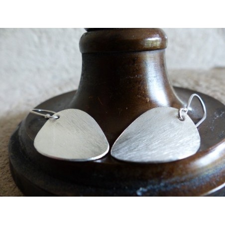 Fine silver earrings - Madame Framboise