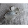 Boucles d'oreilles en argent - Madame Framboise