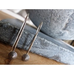 Boucles d'oreilles en argent - Madame Framboise