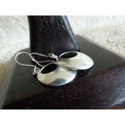 Fine silver earrings - Madame Framboise