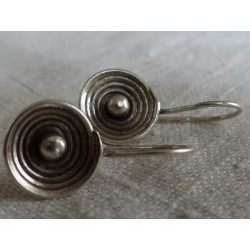 Boucles d'oreilles en argent - Madame Framboise