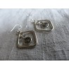 Boucles d'oreilles en argent - Madame Framboise