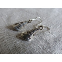 Boucles d'oreilles en argent - Madame Framboise