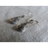 Silver earrings - Madame Framboise