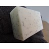 Exfoliating soap with donkey milk
