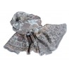 Foulard en coton bio Létol - Crème