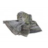 Foulard en coton bio Létol - Laiton