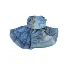 Foulard en coton bio Létol - Piscine