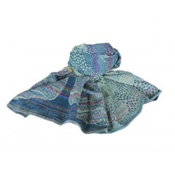 Foulard en coton bio Létol - Mangrove