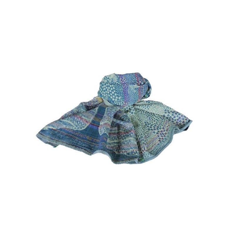 Foulard en coton bio Létol - Mangrove