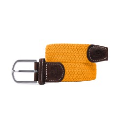 Ceinture tressée - jaune- Billybelt