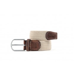 Ceinture tressée - Beige -...