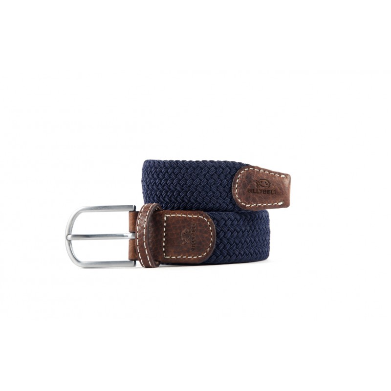 Ceinture tressée - Marine - Billybelt