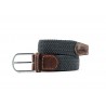 Ceinture tressée - Gris - Billybelt