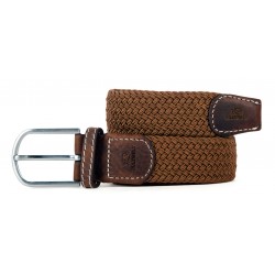 Ceinture tressée - Camel -...